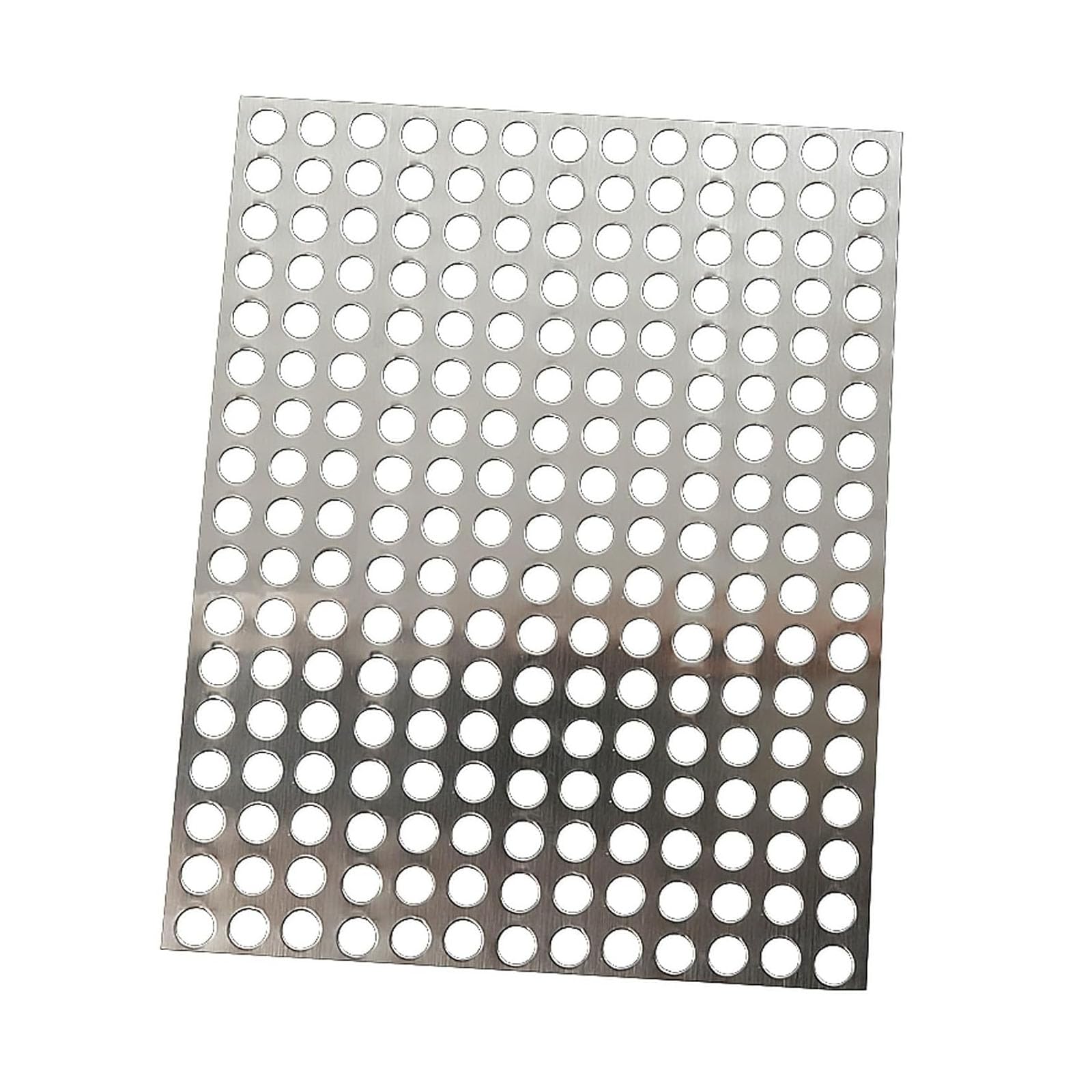 Láminas de metal perforadas de aluminio expandido, pantalla de malla decorativa (aberturas de 100 x 55 cm, aberturas de 1,6 mm de grosor), chapa de acero para proyectos de bricolaje, valla y