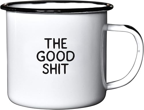 Miniatura 7 de Lista de tareas 1. DESPERTAR 2. BEBE CAFÉ 3. POOP 4. SER IMPRESIONANTE  Taza de café esmaltada  Regalo para amantes del bourbon, vino y cerveza