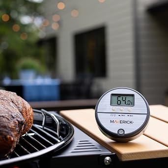 Maverick Professional Thermocouple Grill Thermometer, Digital Upgrade for Built-in Analog Thermometers, Fits .160 Hole, 32F842F Range, Backlit Display, High&Low Temp Alerts (0.310 Shaft)