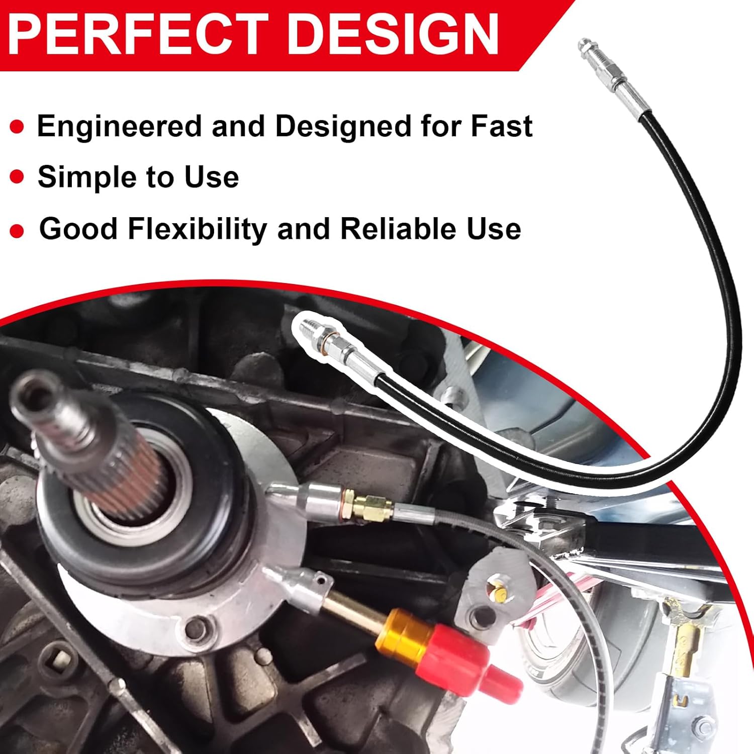 LS1 LS6 LSX T56 Remote Clutch Speed Bleeder Kit Fit for T-56 Equipped 1998-2002 Camaro and Firebird, for 2004-2006 GTO, for 1997-2004 Corvette