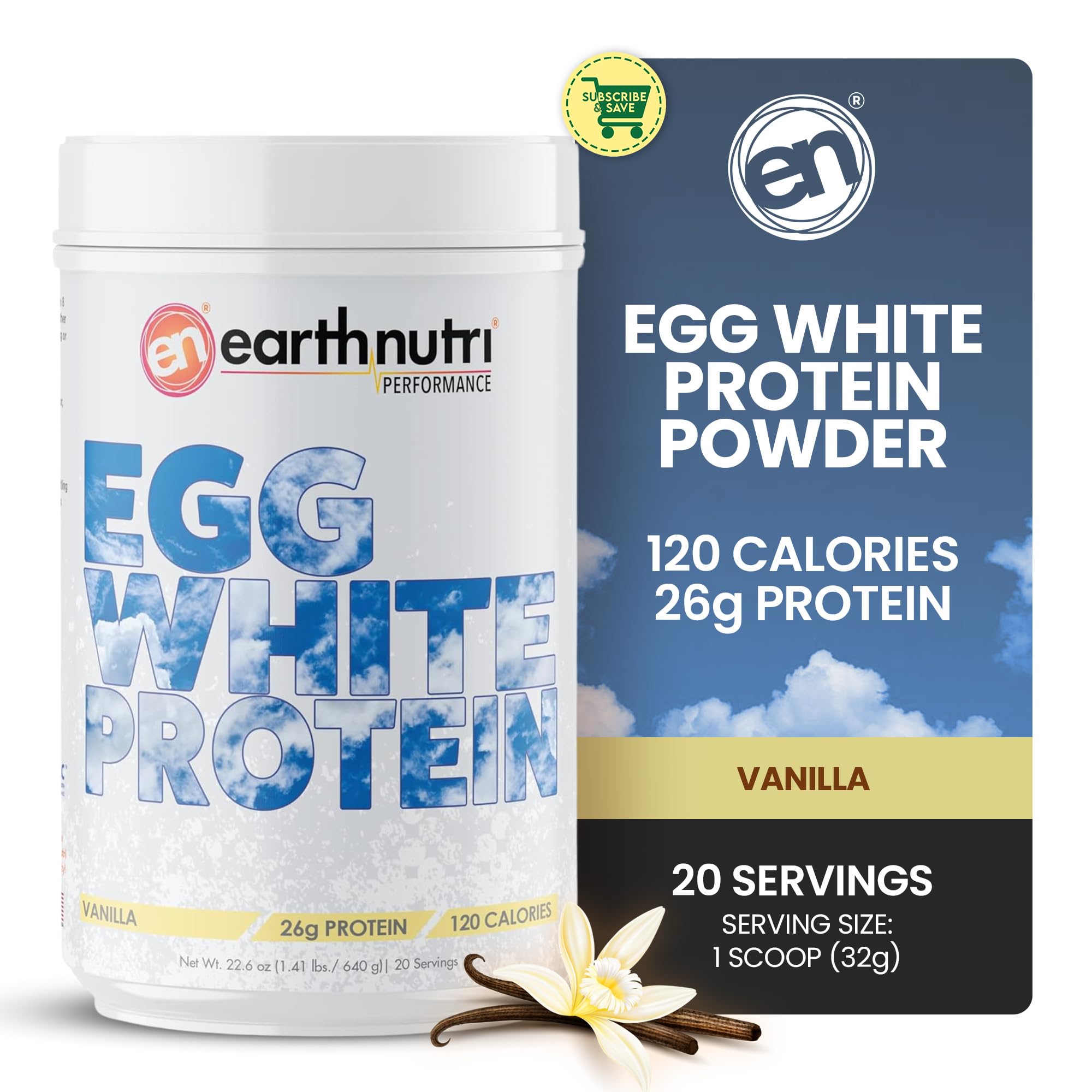 Amazon.com: EarthNutri - Egg White Protein Powder Supplement for 