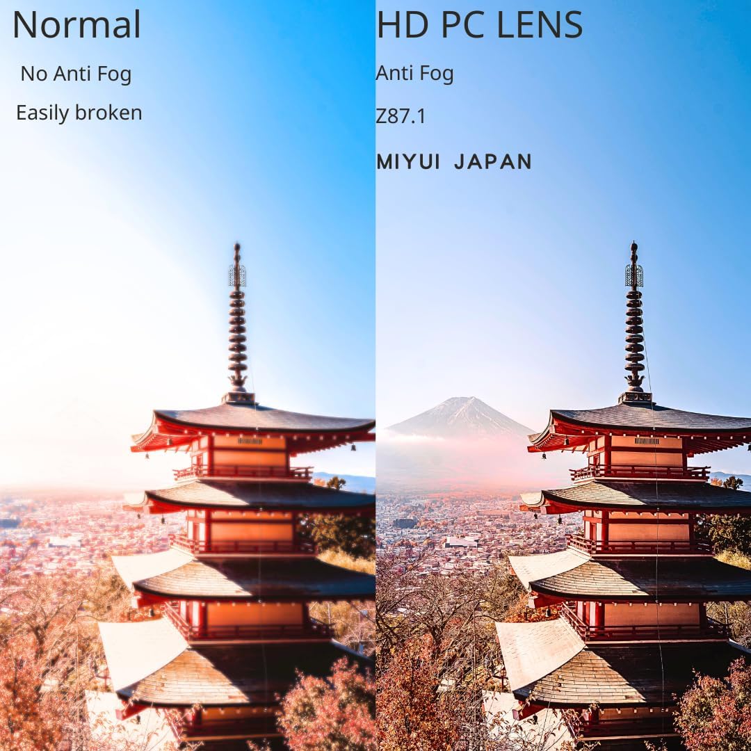 Anti Fog Motorcycle Riding Sunglasses Dustproof Windproof Eyewear Padded Protection for Powersports Sports - Image 4