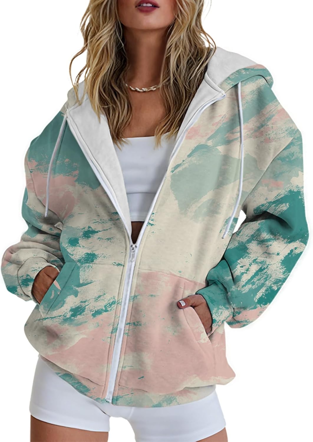 Oversized Sweatshirt for Women Fashion Fall Work Loose Fit Comfy Lightweight Gym Pl...