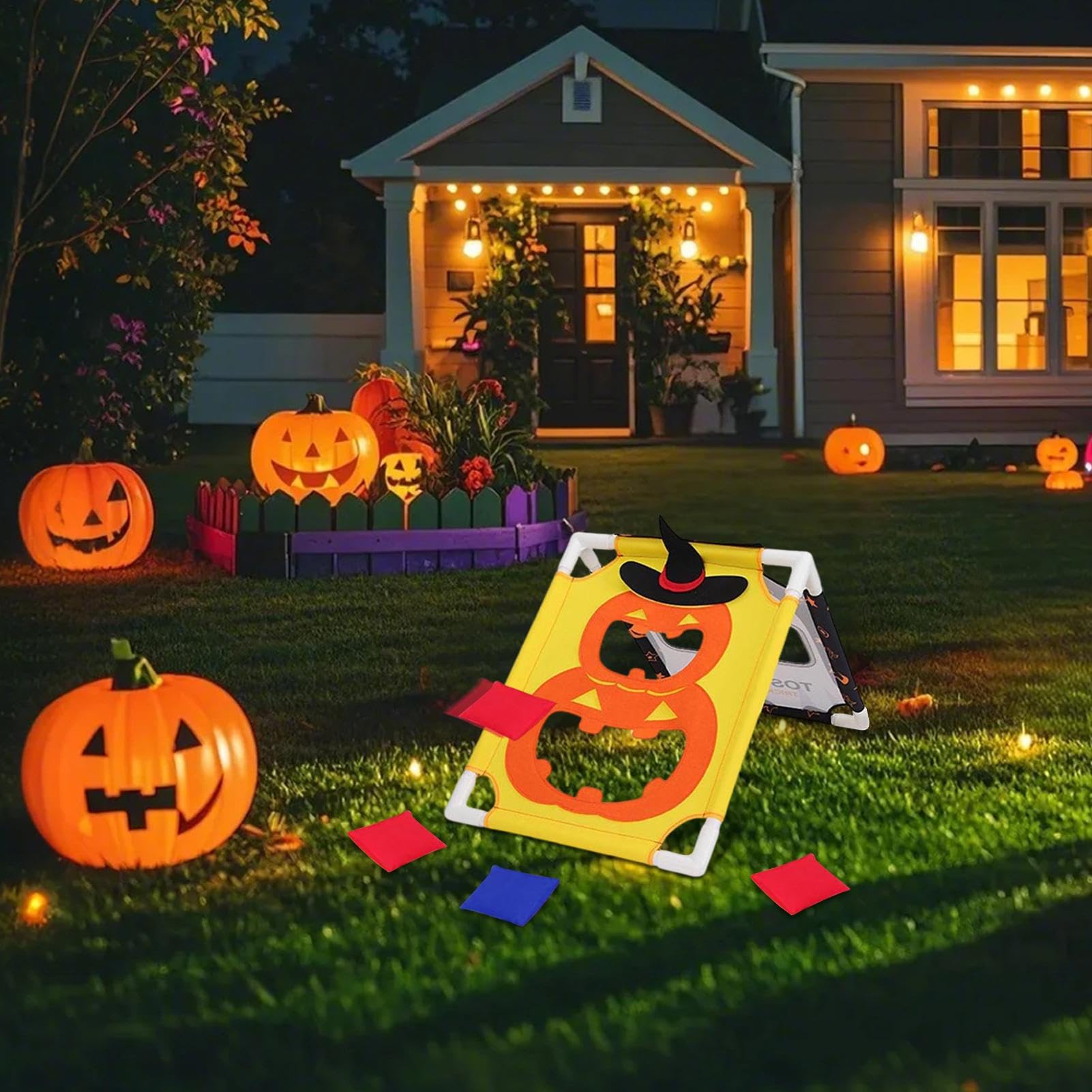 Zabawka do rzucania workiem, Halloween, do domu, imprez?, do przedszkola, szko?y, festiwal, zewn?trz