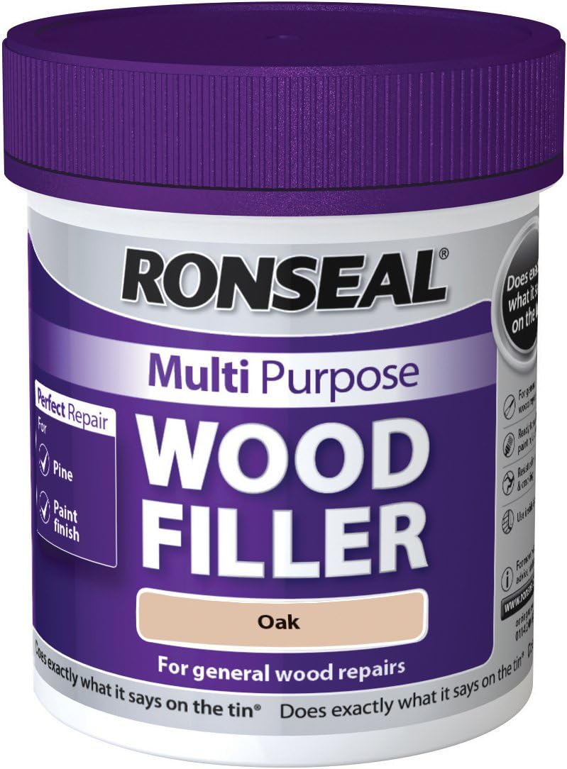Ronseal Mpwfo250g 250 G Multi Purpose Wood Filler Tub Oak Amazon Co Uk Diy Tools Ronseal Mpwfo250g 250 G Multi Purpose Wood Filler Tub Oak Amazon Co Uk Diy Tools