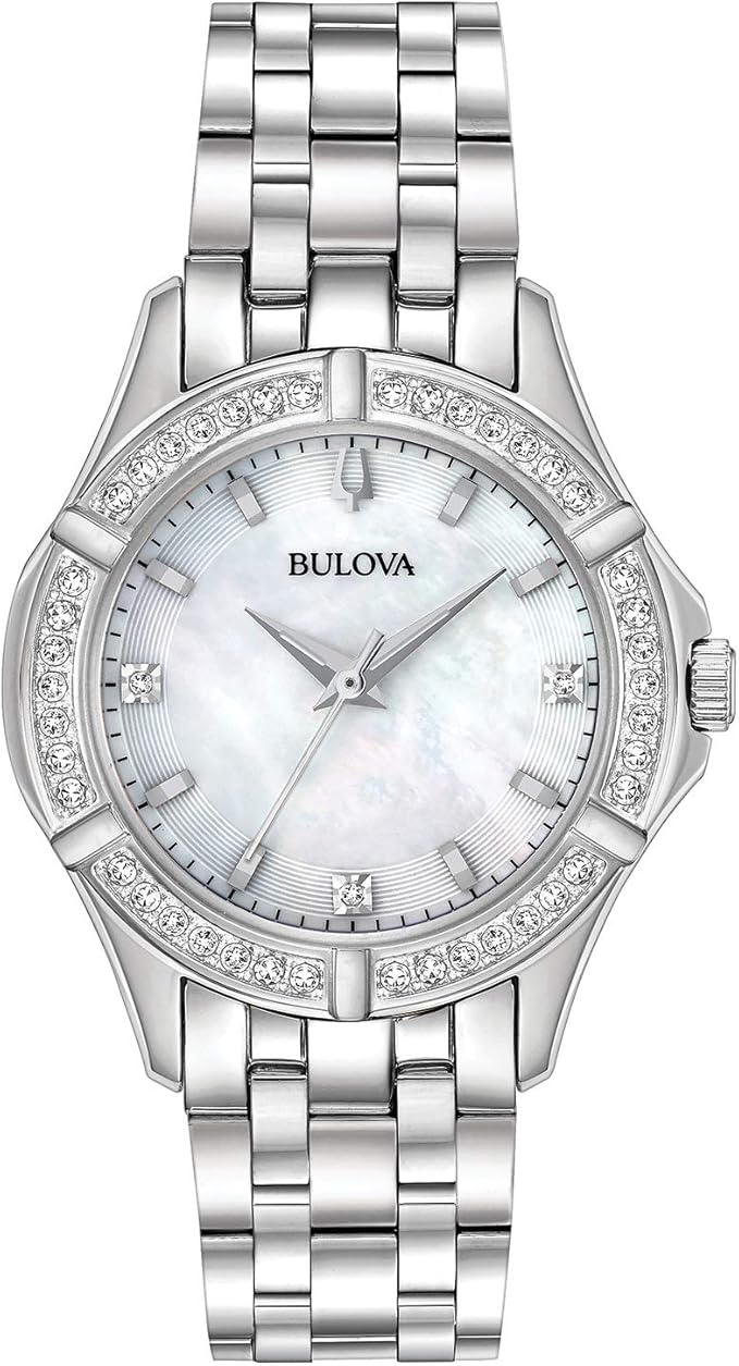 Buy Amazon Imported  Bulova Ladies' Classic Stainless Steel 3-Hand Quartz Watch Online in Pakistan&hellip;