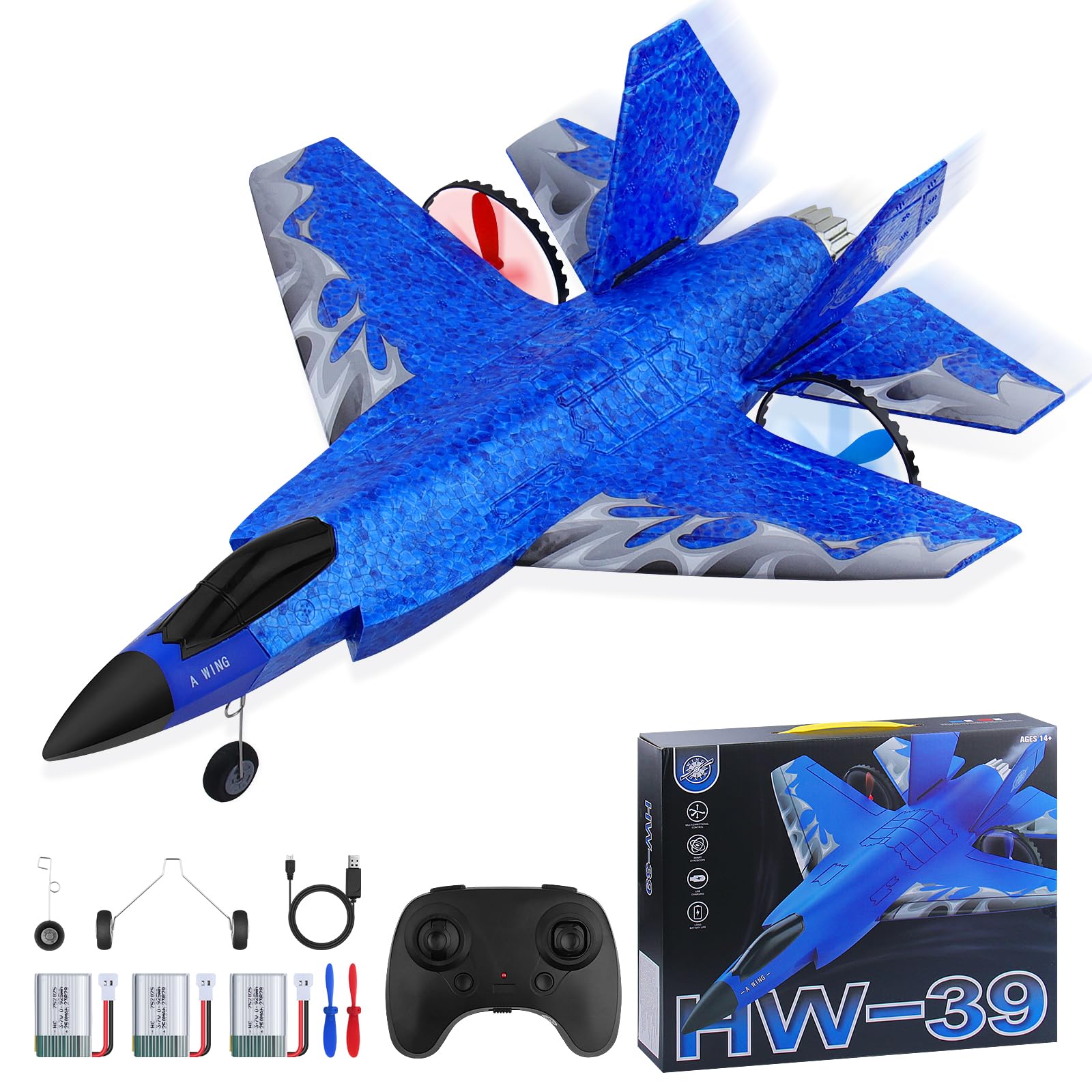 Aereo RC SU27 - Aliante Radiocomandato 2.4G Aereo Da Caccia Telecomand - Foto 3