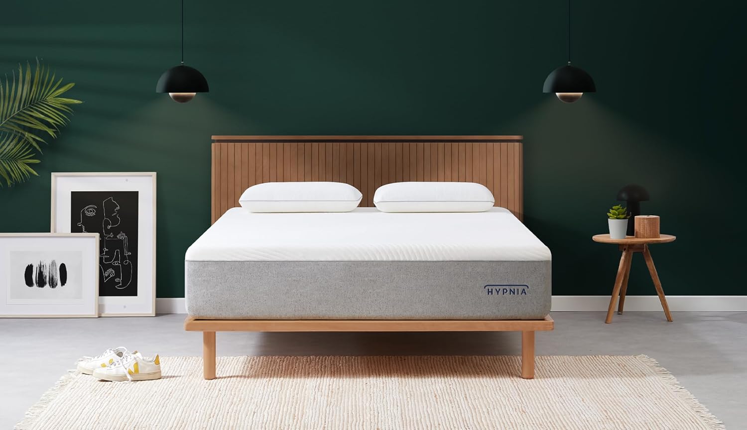 Hypnia Ultimate Hybrid Mattress in a bedroom setting
