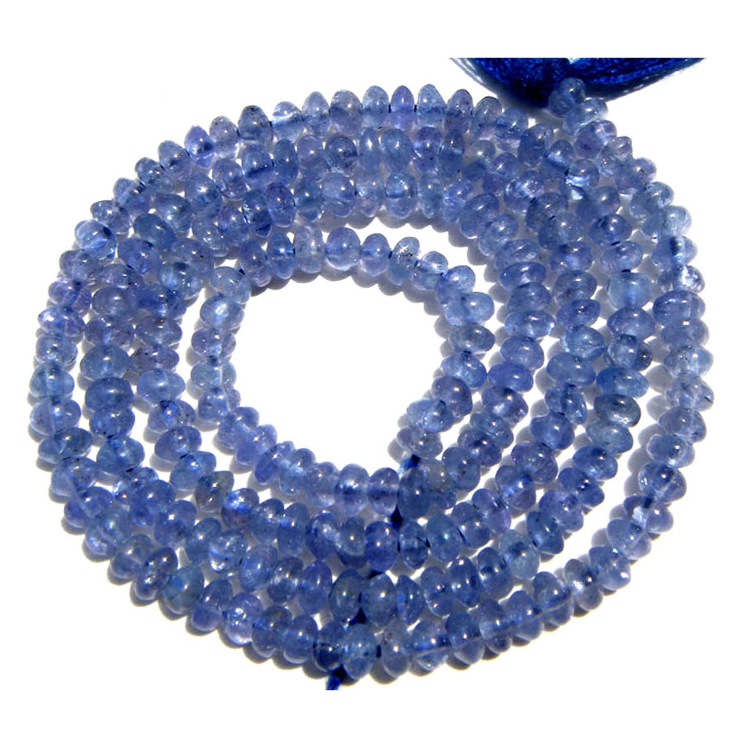 Perles de tanzanite naturelle en brin pour fabriquer un cadeau de bijoux uniques