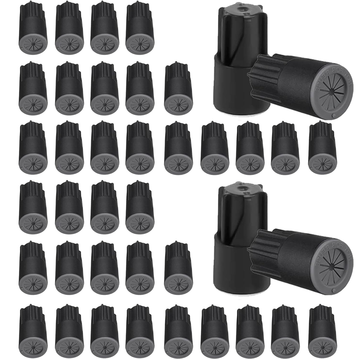 Gibbab Waterproof Outdoor Wire Electrical Connectors,Sealant Twist Nuts Caps Cable Terminal Connector Gel for Landscape Light Building Application