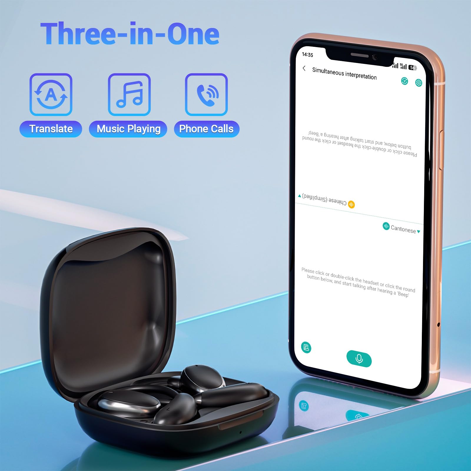 Amazon.com: AI Translation Earbuds Wireless Bluetooth - 150