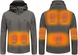Heated Clothing Heated Jacket Men Women Heating Jacket Winter Usb Heated Down Jacket Self Heating Vest Warm Jacket Vest Heated Clothing M Grey