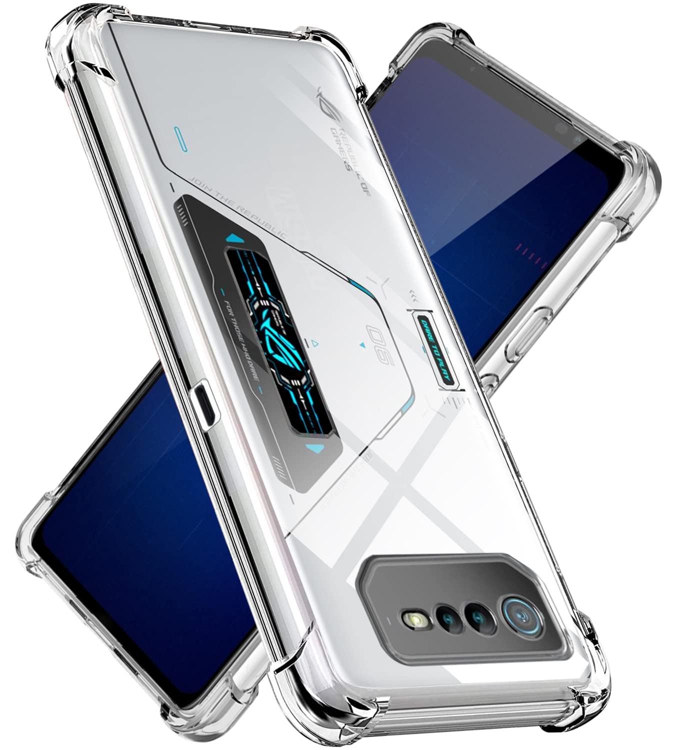 ASUS ROG Phone 6 ホワイト ケース付き