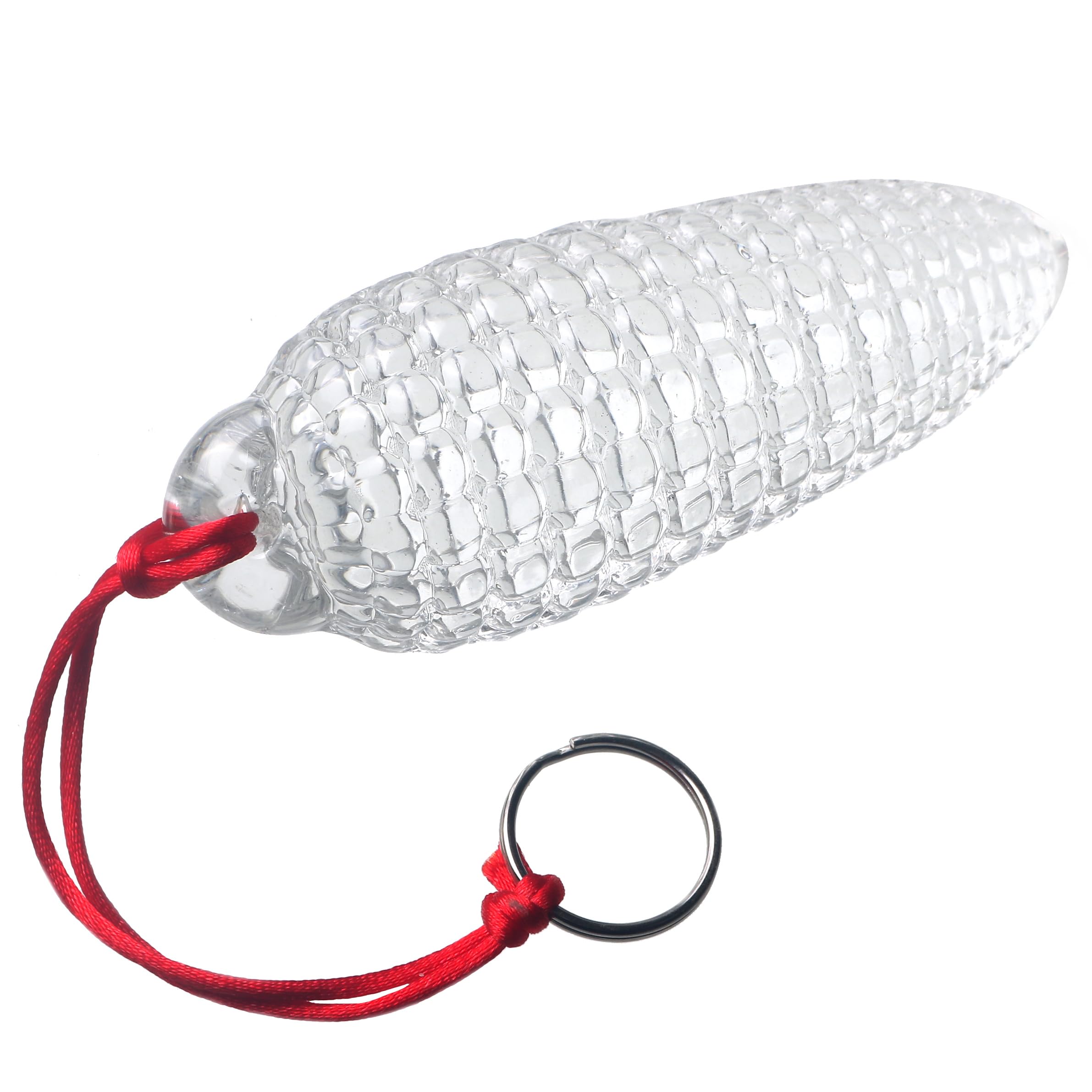 Glass Butt Plug Crystal Anal Plug Corn Butt Trainer with Safe Rope Adult Sex Toys Portable Bum Bomb