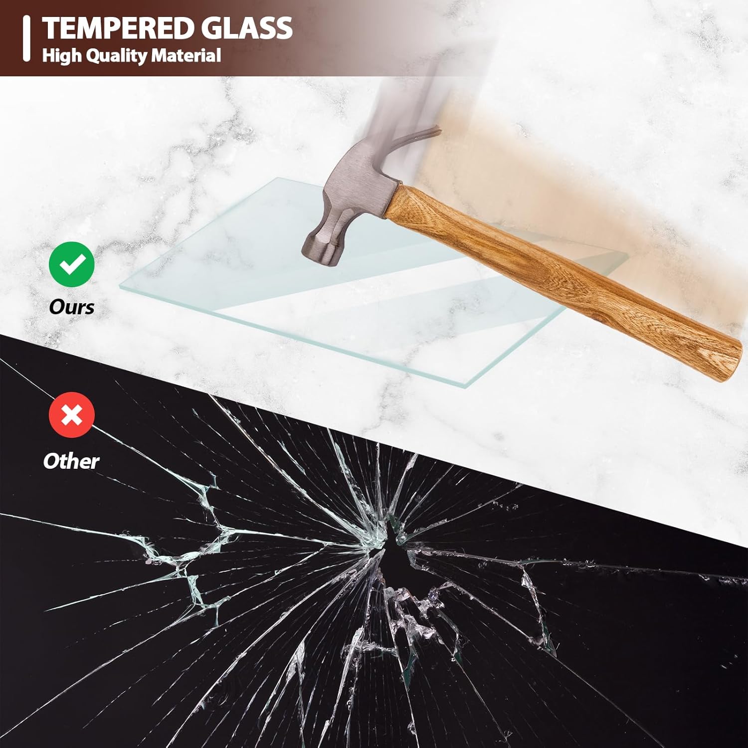 Fixwal 4x6 Picture Frames Set of 5, Vintage Multicolour Photo Frames with Tempered Glass, Decorative Art for Wall Hanging and Tabletop Placement, Display 3.5x5 with Mat or 4x6 Without Mat - Image 6