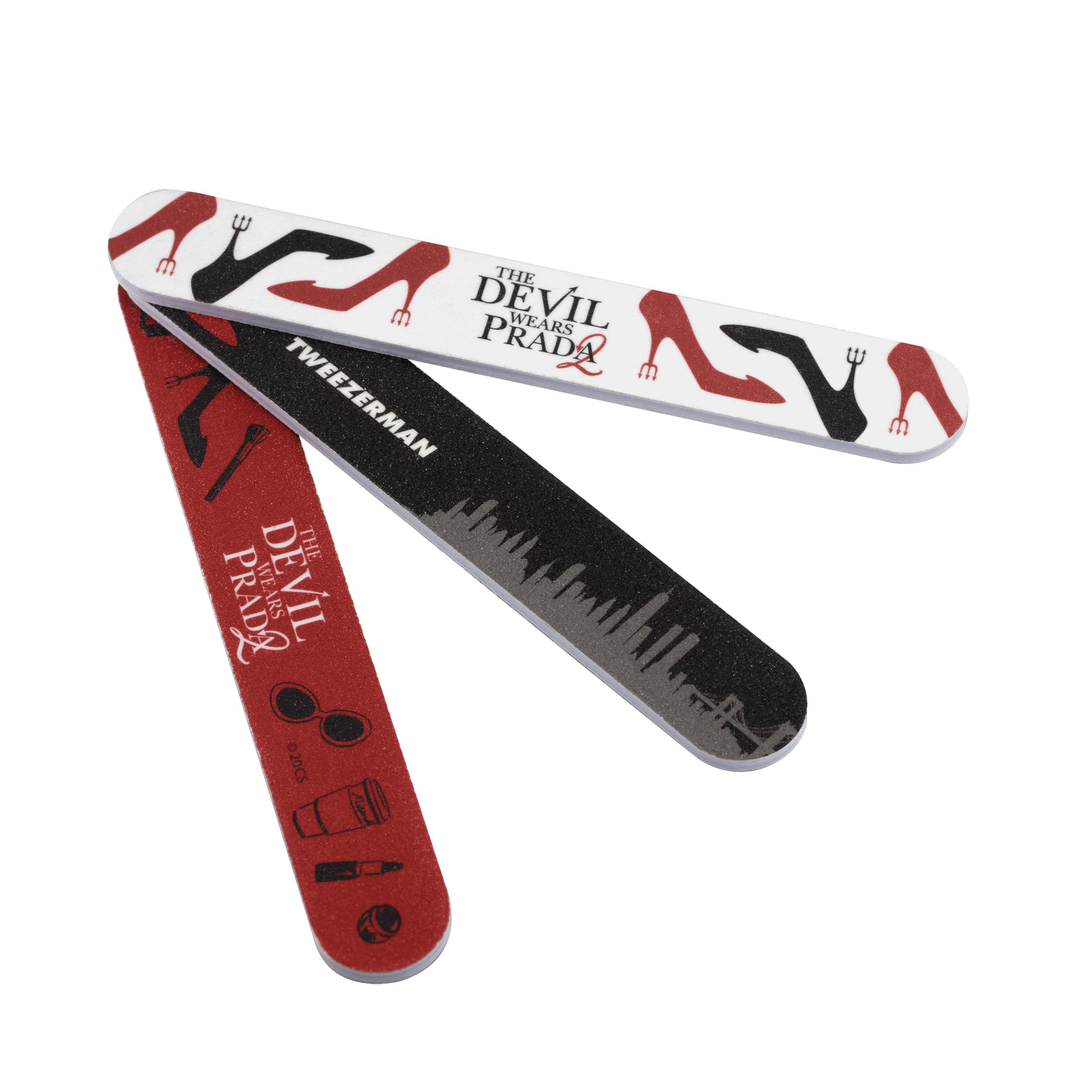 Amazon.com : Tweezerman Devil Wears Prada 2 Nail File Set : Beauty