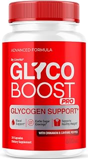 Glyco Boost Pro Glyco Optimizer - Official GlycoBoost Pro Advanced Formula Blood Support Capsules, Glycoboost Pro Glycogen Supplement Pills Maximum Strength All Natural Ingredients, 1 Month
