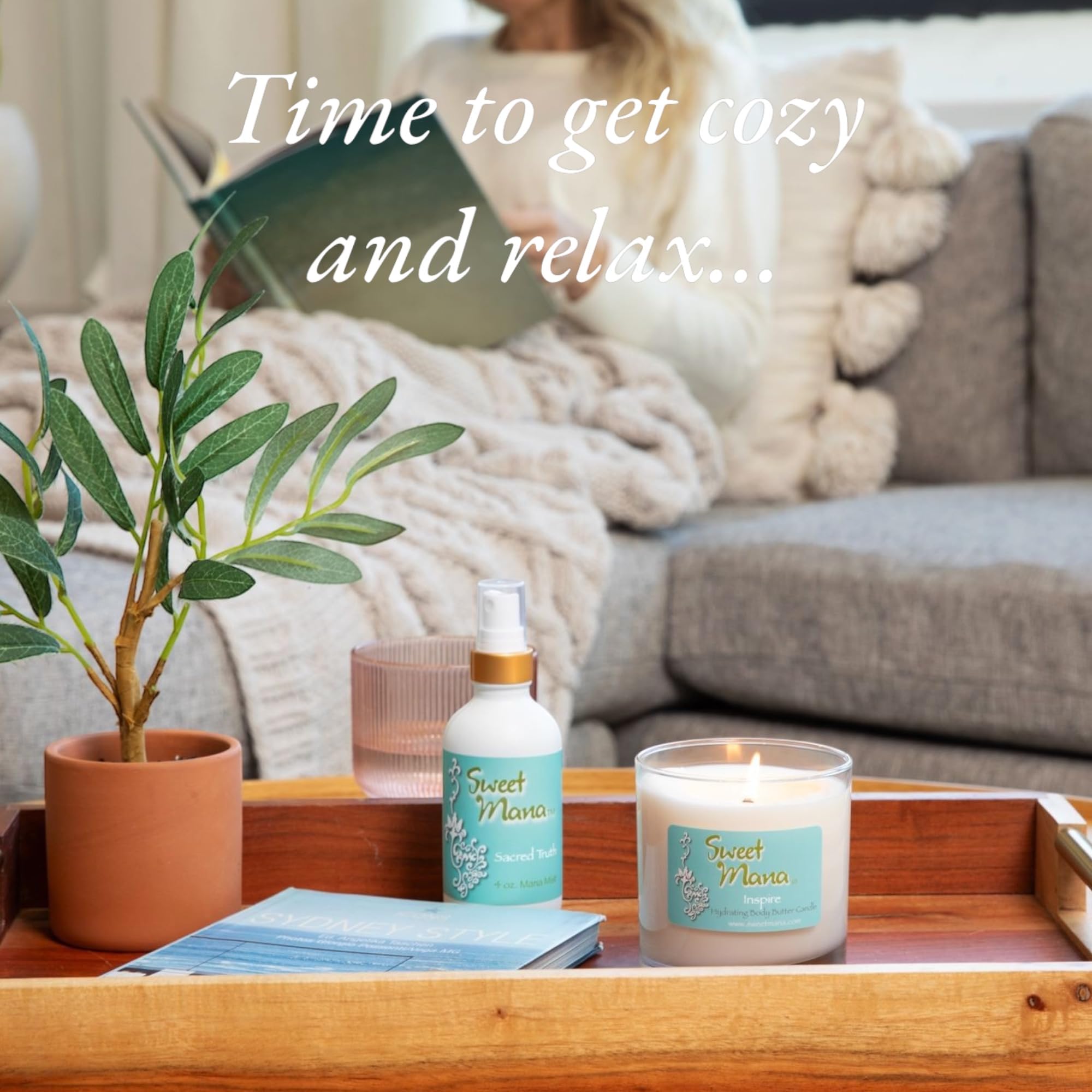 Candela per lozioni | Candela di soia di lusso | Candela per massaggio aromaterapia | Candele ad olio da massaggio | Ispirare | Sale marino + orchidea | Profumo spa | Versato a mano negli