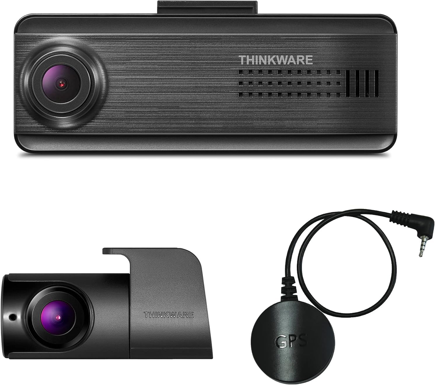 Thinkware F200 PRO Full HD 1080P WiFi Dash Cam (Front & Rear Cam, 32GB, Hardwiring)