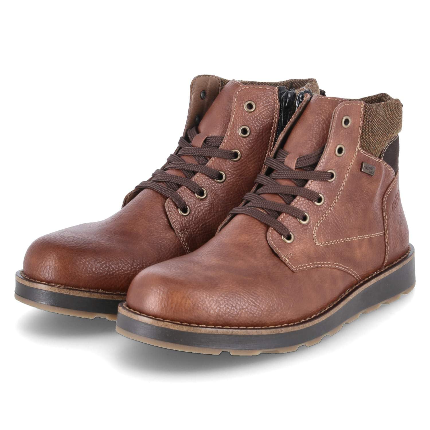 Rieker Herren Stiefel mit Warmfutter in braun