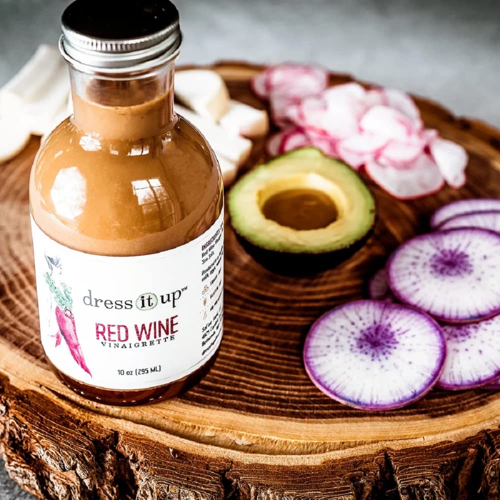 SO FINE FOODS Red Wine Vinaigrette Salad Dressing, 10 OZ