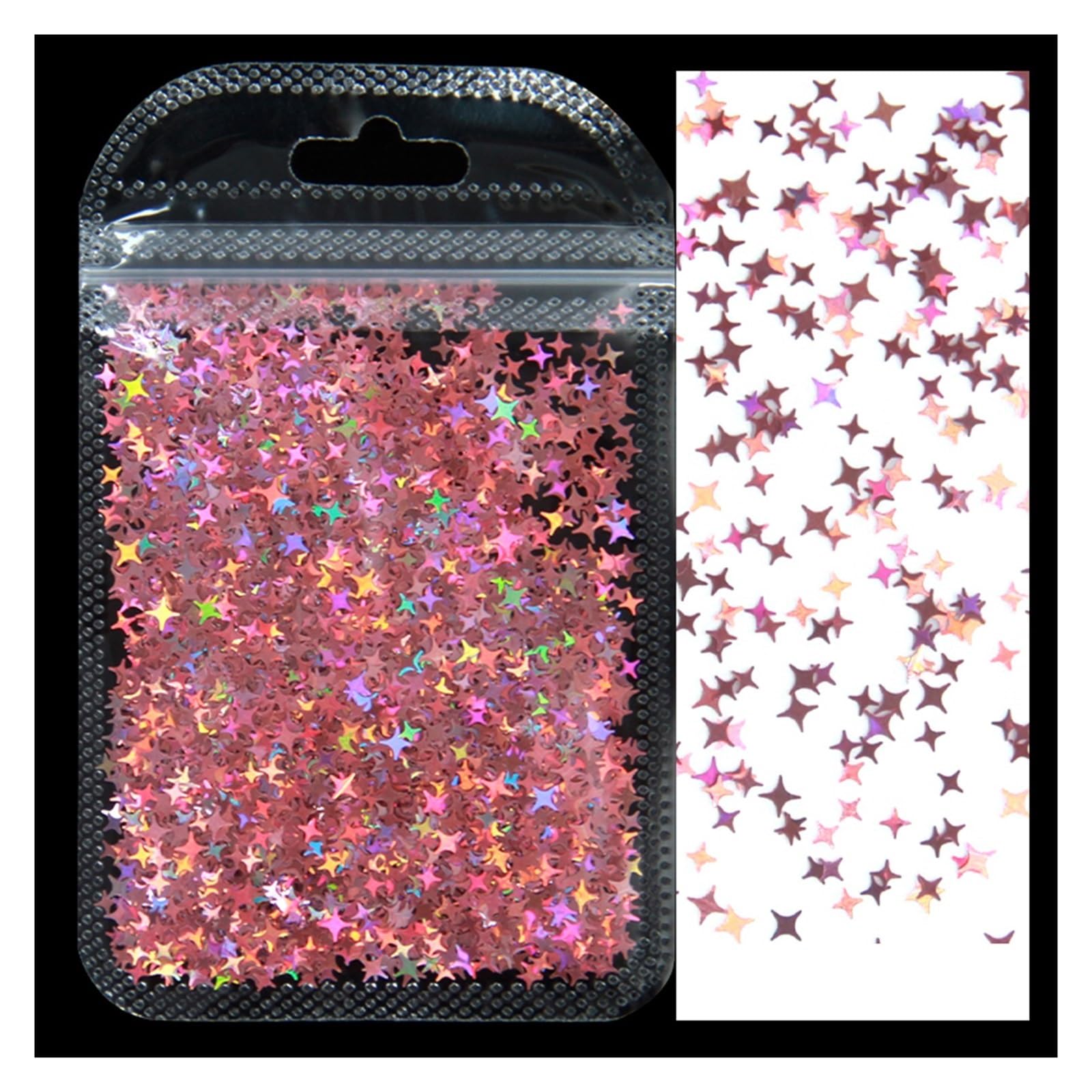 Holographic Nail Art Glitter Laser Star Butterfly AB 2g Decor Accessories