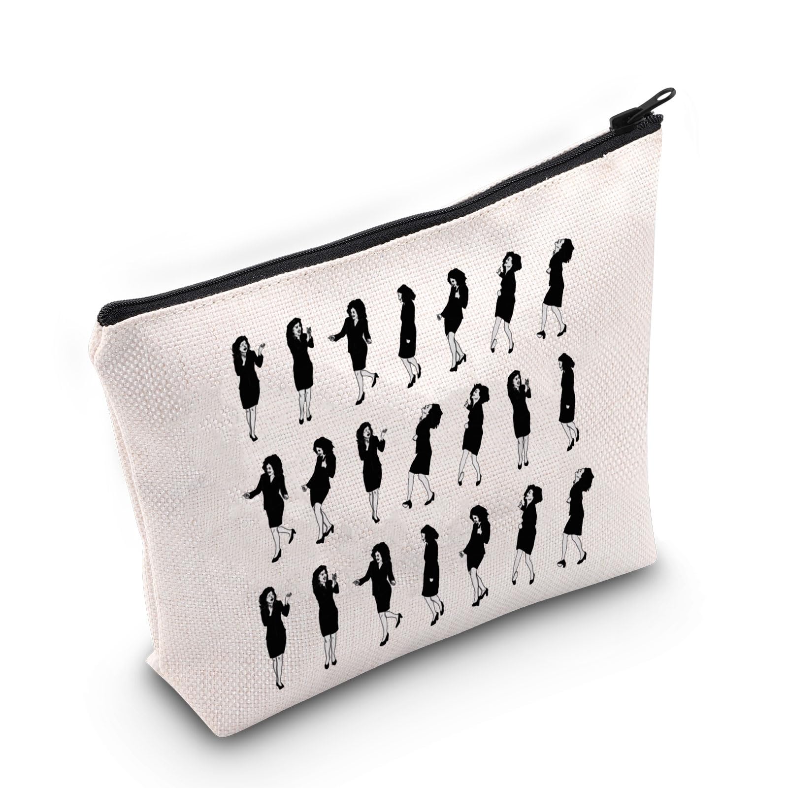 JNIAP Elaine Dancing Cosmetic Bag Classic American Sitcom Gift Merchandise Elaine Benes Fans Makeup Pouch For Women
