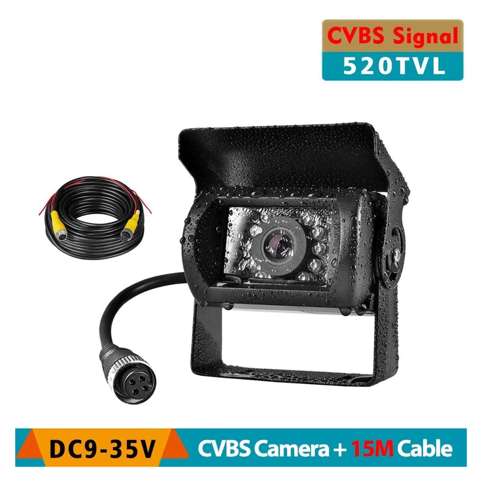 para Autobús para RV Cámara Marcha Kit