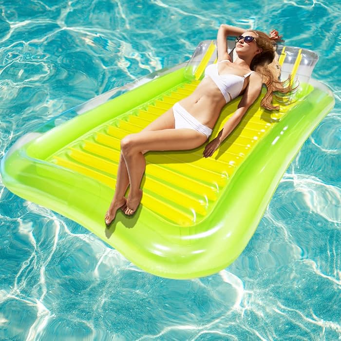 Tanning Pool Inflatable Lounger Float For Adults, Barbados Ubuy