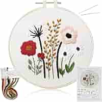 Amazon | ALLMIRA 刺繍キット 初心者 セット ししゅうキット