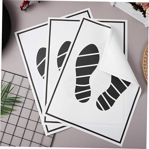 Miniatura 9 de BESPORTBLE 50 alfombrillas de papel desechables tapetes portátiles para el interior del automóvil, tapetes de papel para automóvil, papel de