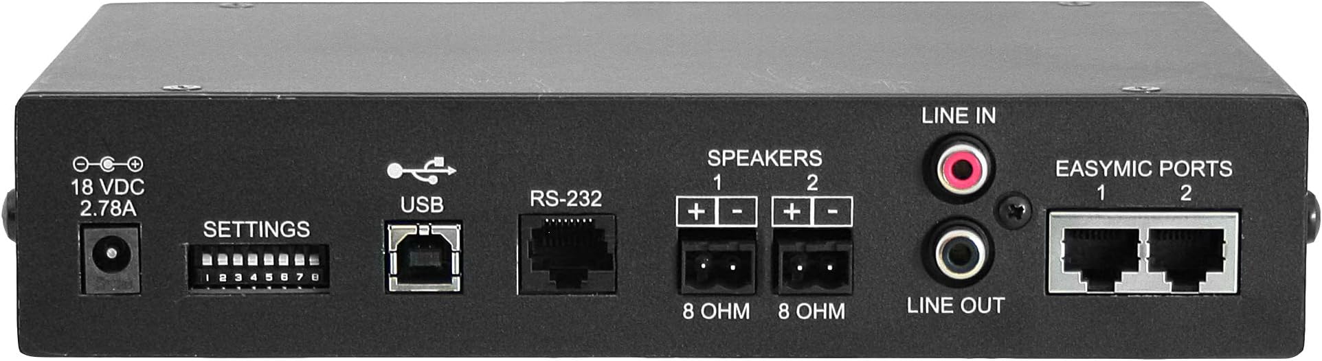 Vaddio EasyTALK USB Audio Bundle for Unified Communications (ceiling mics, speakers, and mixer/amp)