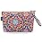Gloppie Bohemian Makeup Bag - Travel Cosmetic Bag for Women | Small Zipper Makeup Pouch for Purse