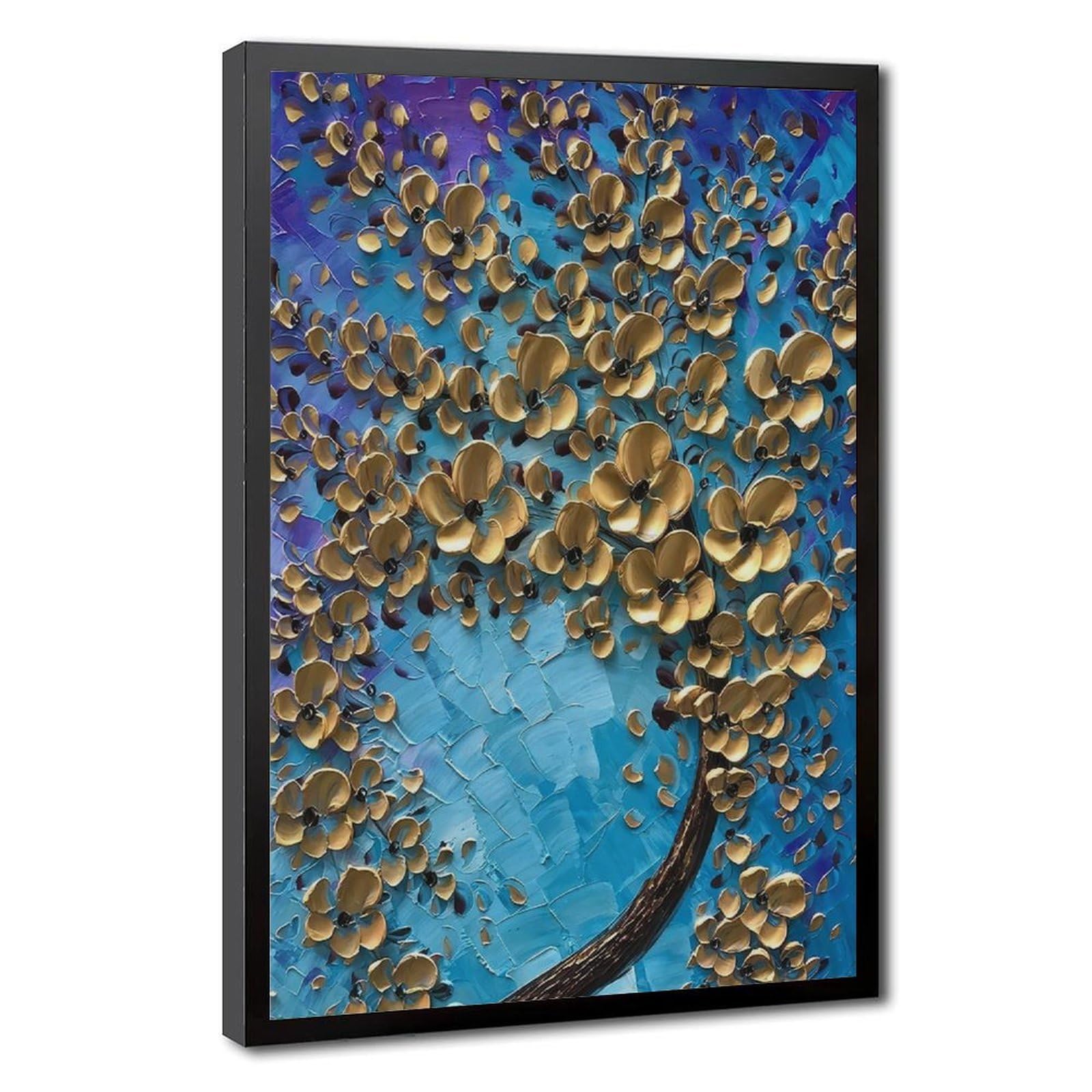 Bareronor Flower Poster Canvas Poster Bedroom Decor Landscape Office Room Decor Gift 20" L X 30" W