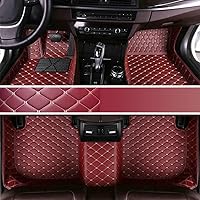 Vista 36 de Alfombrillas personalizadas compatibles con Honda Civic Coupe/Civic Sedan/Civic Hatchback/Civic Tipo R, juego de alfombrillas para todo tipo de Beige