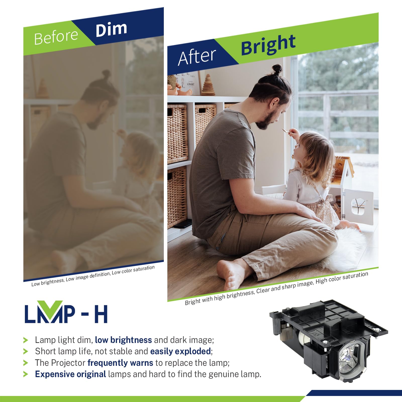 その他 BTI - Projector lamp - UHP - 210 Watt - 3000 hour(s) - for Hitachi ED-X40, ED-X42, ED-X45, CP-WX3011, X2010, X2011, X2510, X2511, X3010 Genuine OEM Original Projector Lamp with HITACHI ED-X40, ED