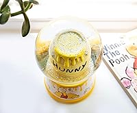 Vista 4 de Disney Winnie the Pooh Hunny Pot - Globo de nieve iluminado para adultos con pieza de exhibición de purpurina giratoria, 6 pulgadas de alto