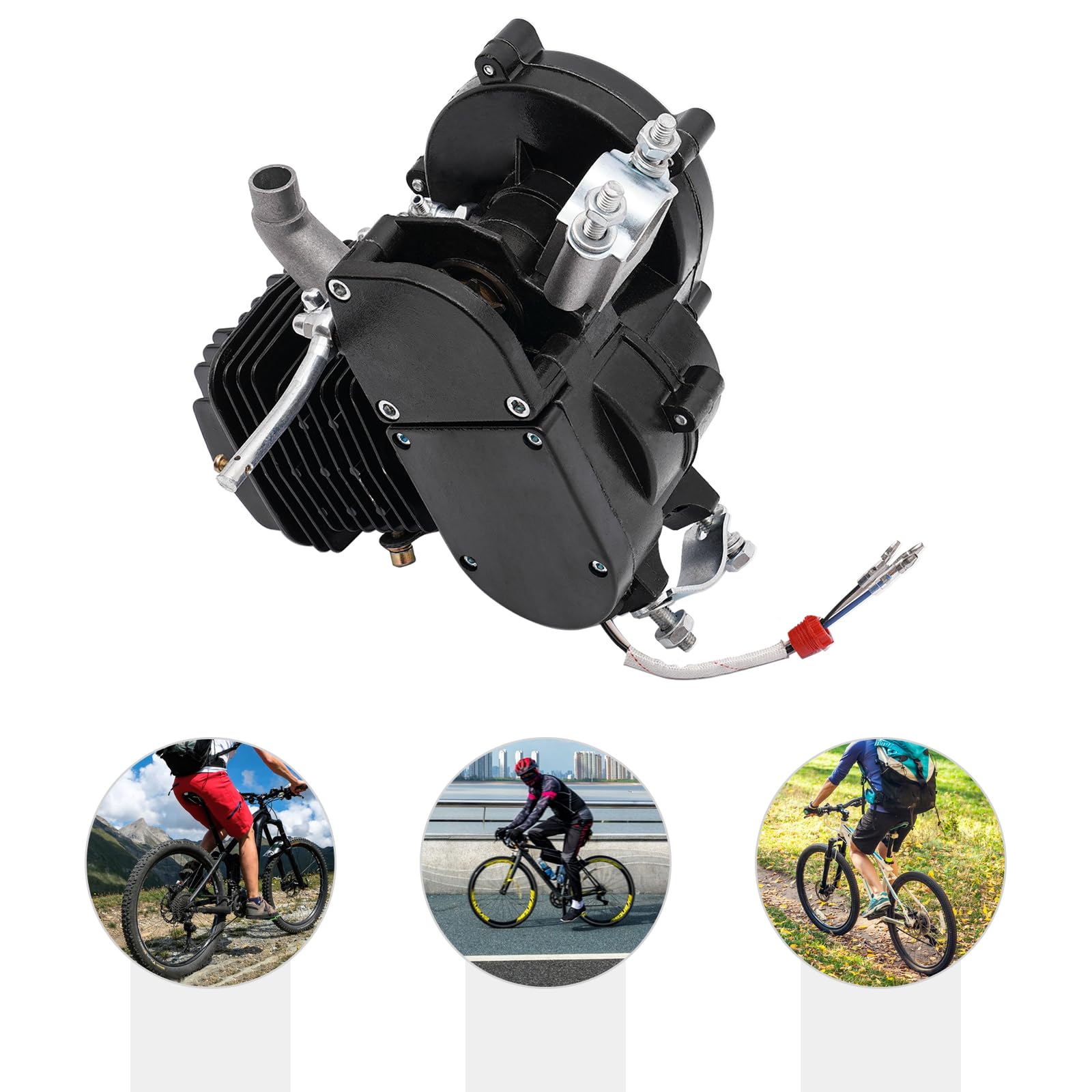 Motorized Bicycle Engine Moteur Pour Velo 80cc Top Speed 80cc