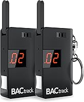 Vista 8 de Alcoholímetro portátil, llavero, BACtrack, prueba de alcohol en el aliento, BT-KC10-GN, Verde, 1