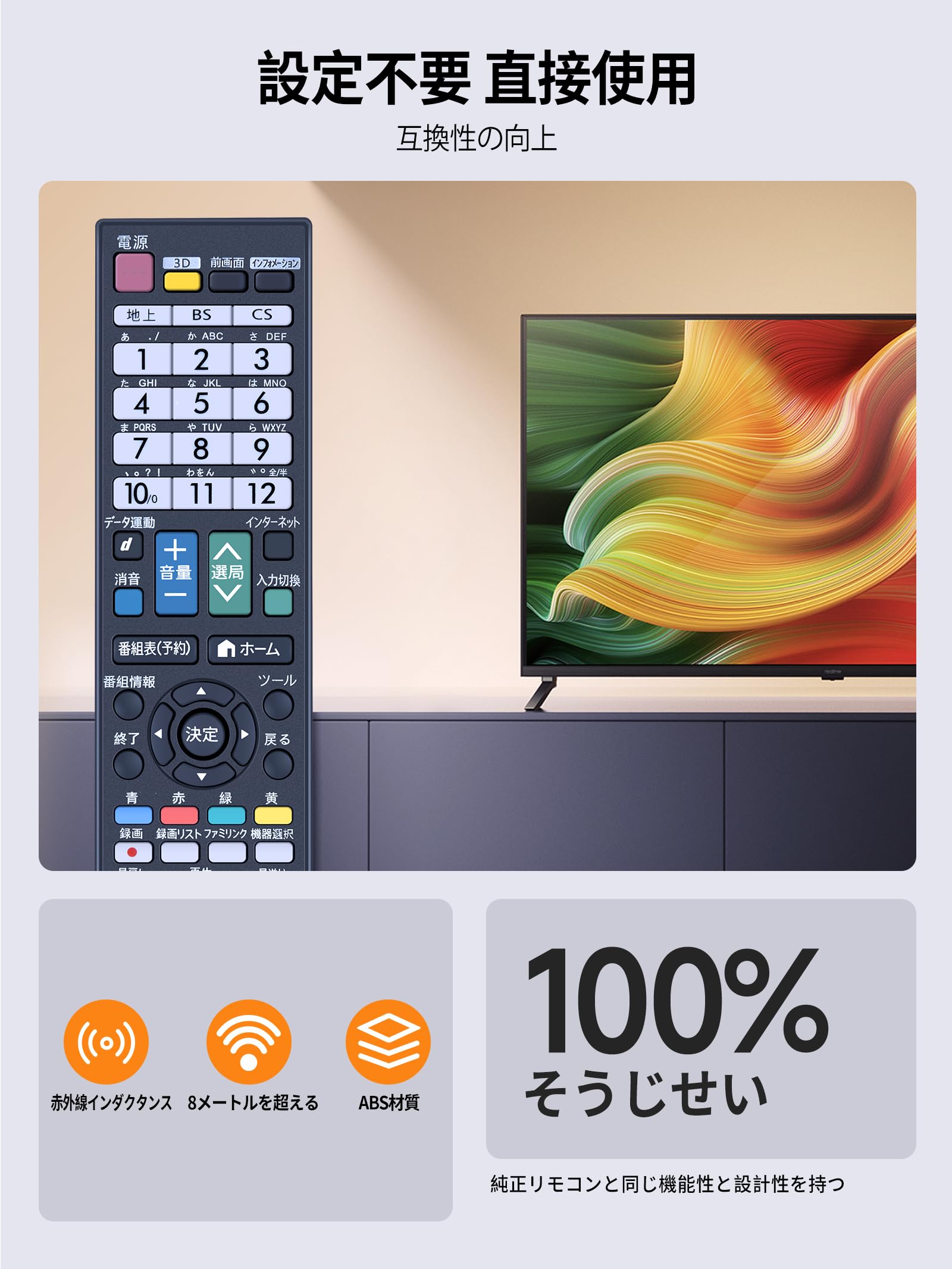 SHARP テレビ リモコン付き Amazon | テレビリモコン for シャープ テレビ リモコン 汎用