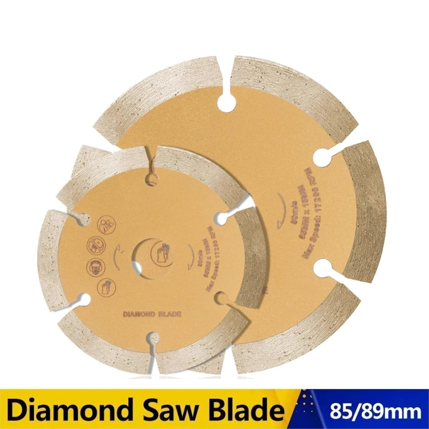 1PC Diamond Saw Blade 85/89/115mm Dry Cutting Disc for Cut Concrete Ceramic Brick Marble Stone Cutting Discs Circular(13)