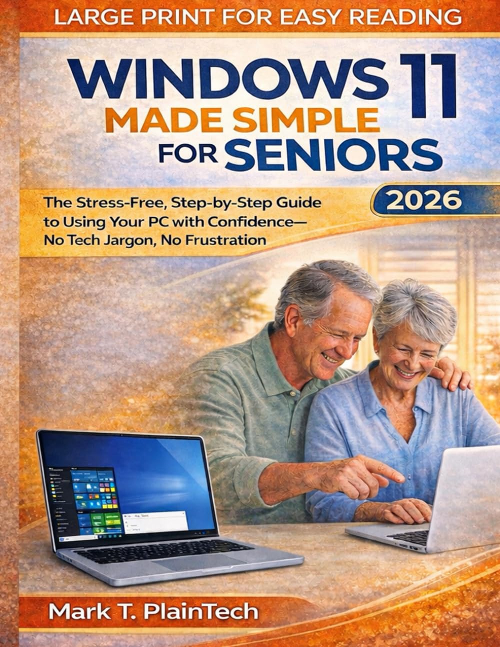 WINDOWS 11 MADE SIMPLE FOR SENIORS: The Stress-Free, Step-by-Step Guide to Using Your PC with Confidence—No Tech Jargon, No Frustration