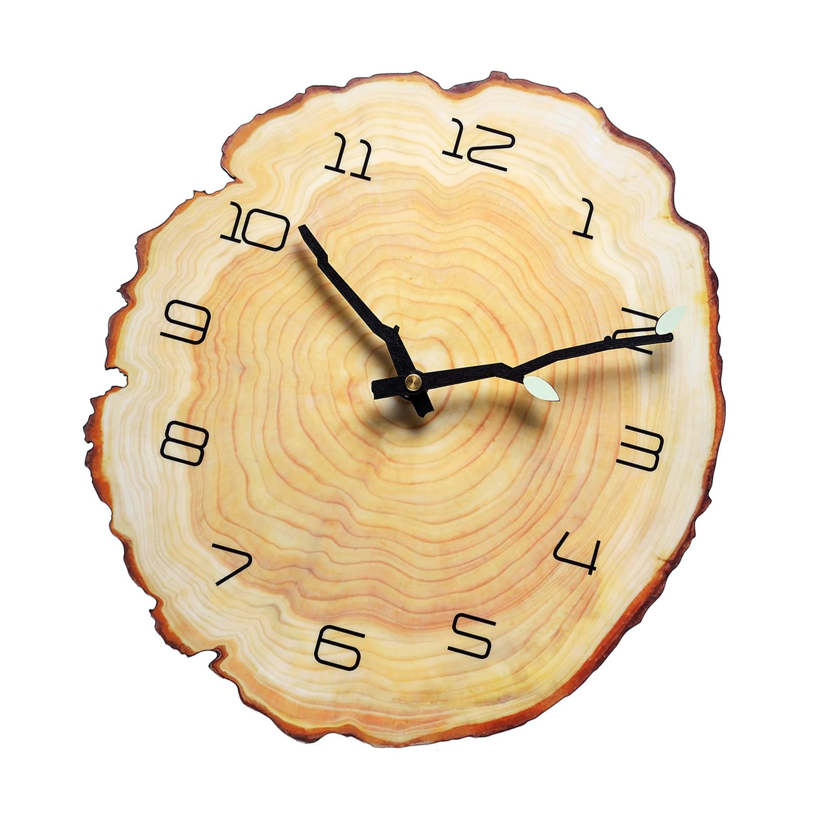 carotoe Wall Clock Decorative Clock Silents, Battery Operated, Moderns Wall Decors Living Room, Kitchen, Housewarmings Gift Decorative Clocks for Shelf