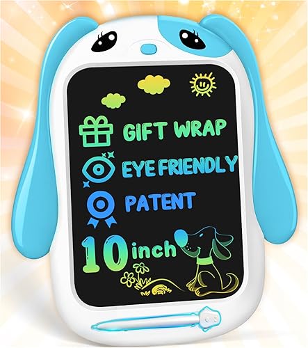 Miniatura 1 de Regalos de juguete para niños y niñas pequeñas, tableta de escritura LCD para niños, juguete colorido de 10 pulgadas, regalo de cumpleaños para