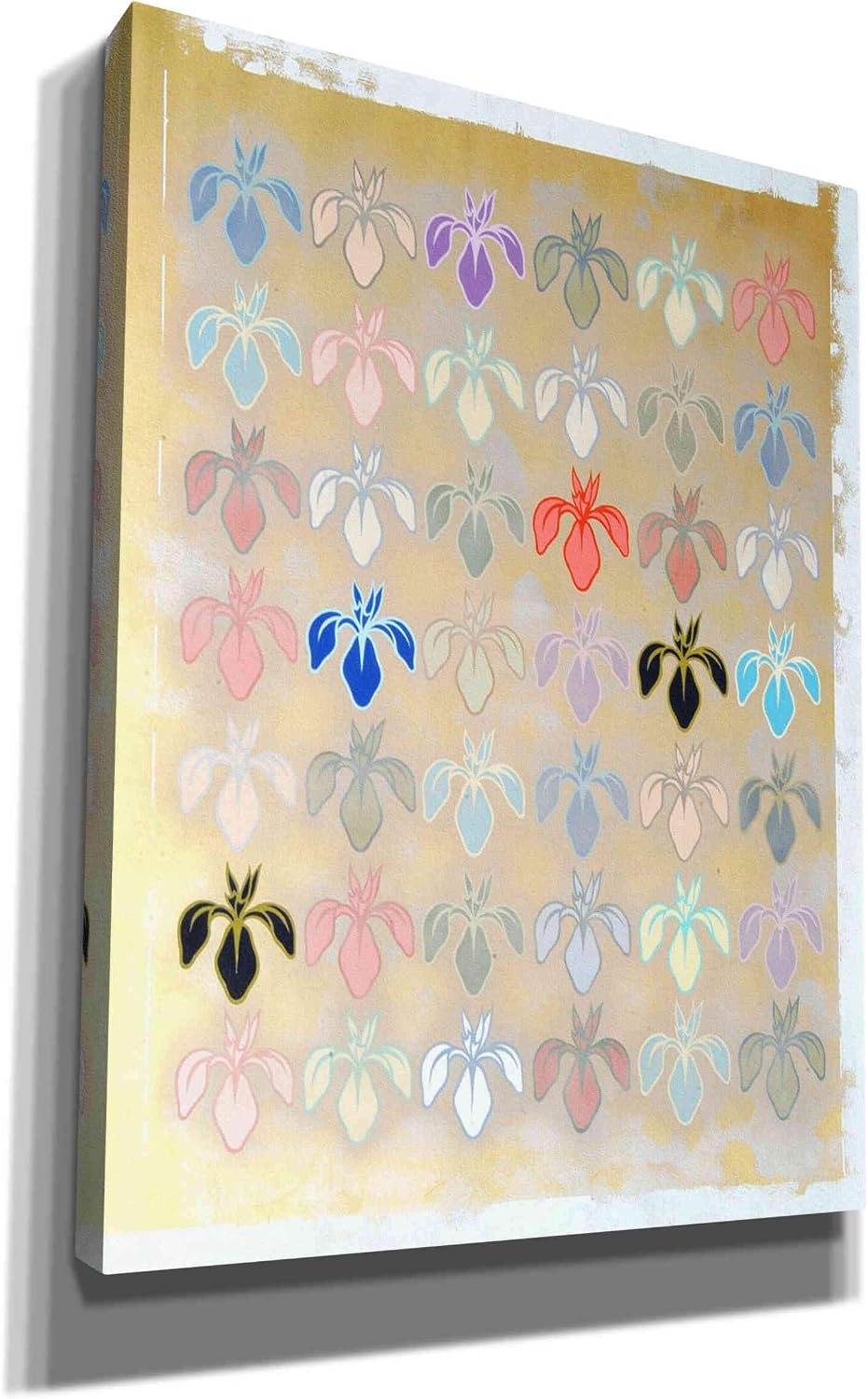 Epic Graffiti 'Iris Mark' by Zigen Tanabe, Canvas Wall Art, 12"x16"