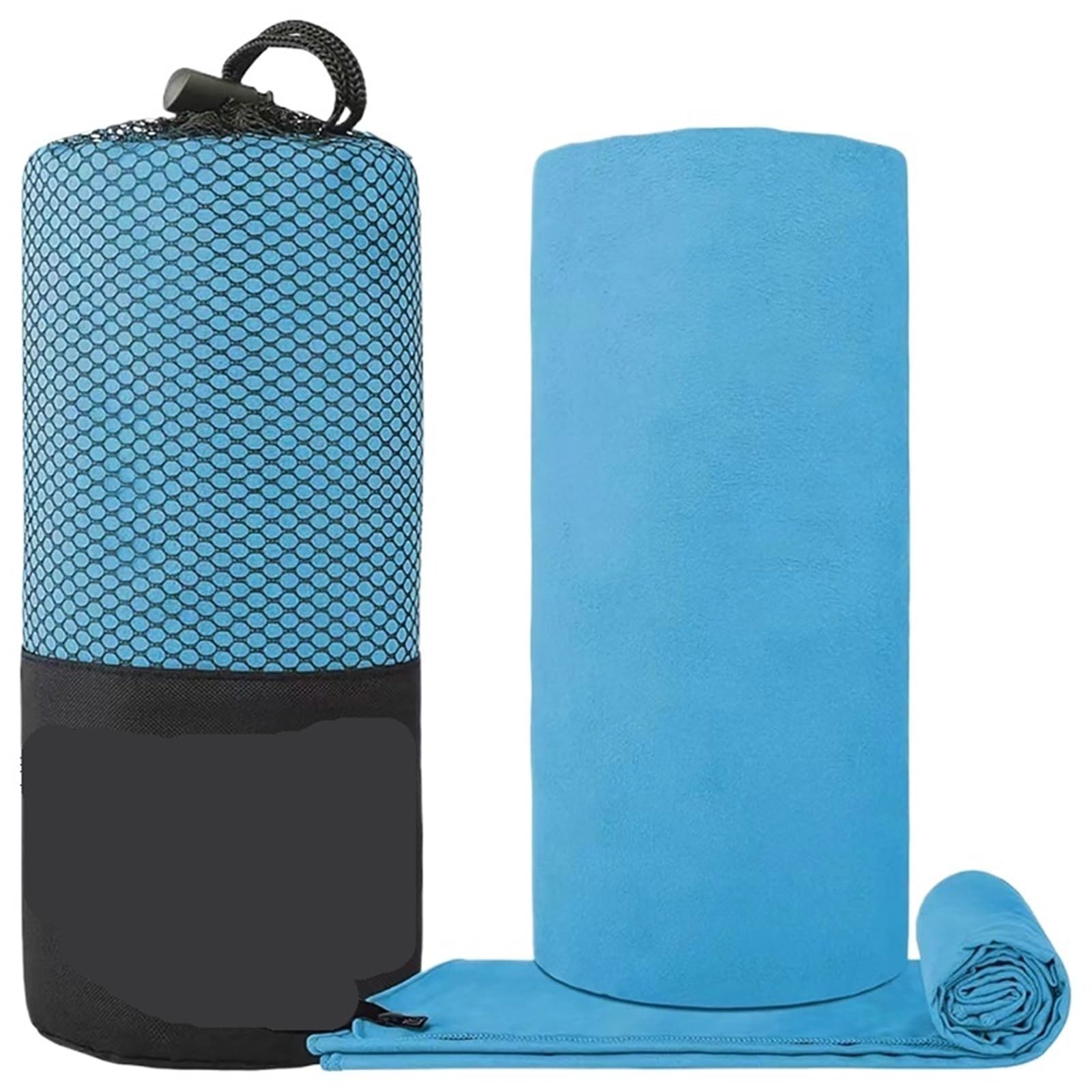 NIRNHYRUR Beach Towel 1pc Quick Dry Travel Sports Sandproof Soft Light for Swim Yoga Gym