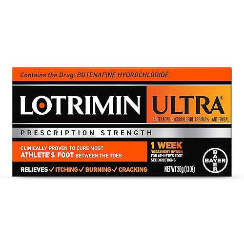 Lotrimin Ultra 1 Week Athlete's Foot Treatment, Prescription Strength Butenafine