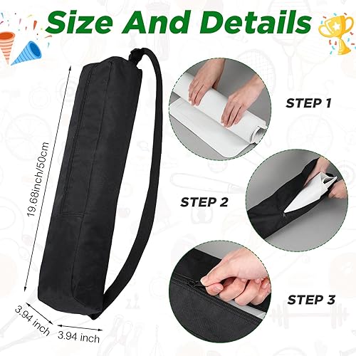 Miniatura 2 de Hiboom Juego de base de béisbol con bolsa de transporte portátil, 3 bases abatibles, 1 placa de inicio, 1 goma de lanzamiento para béisbol,