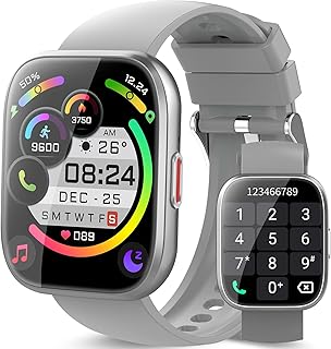 aycy Smartwatch for Men and Women, 1.85 Inch Smartwatch with Call/Answer, 112 Sports Modes Fitness Tracker with Sleep/Hear…