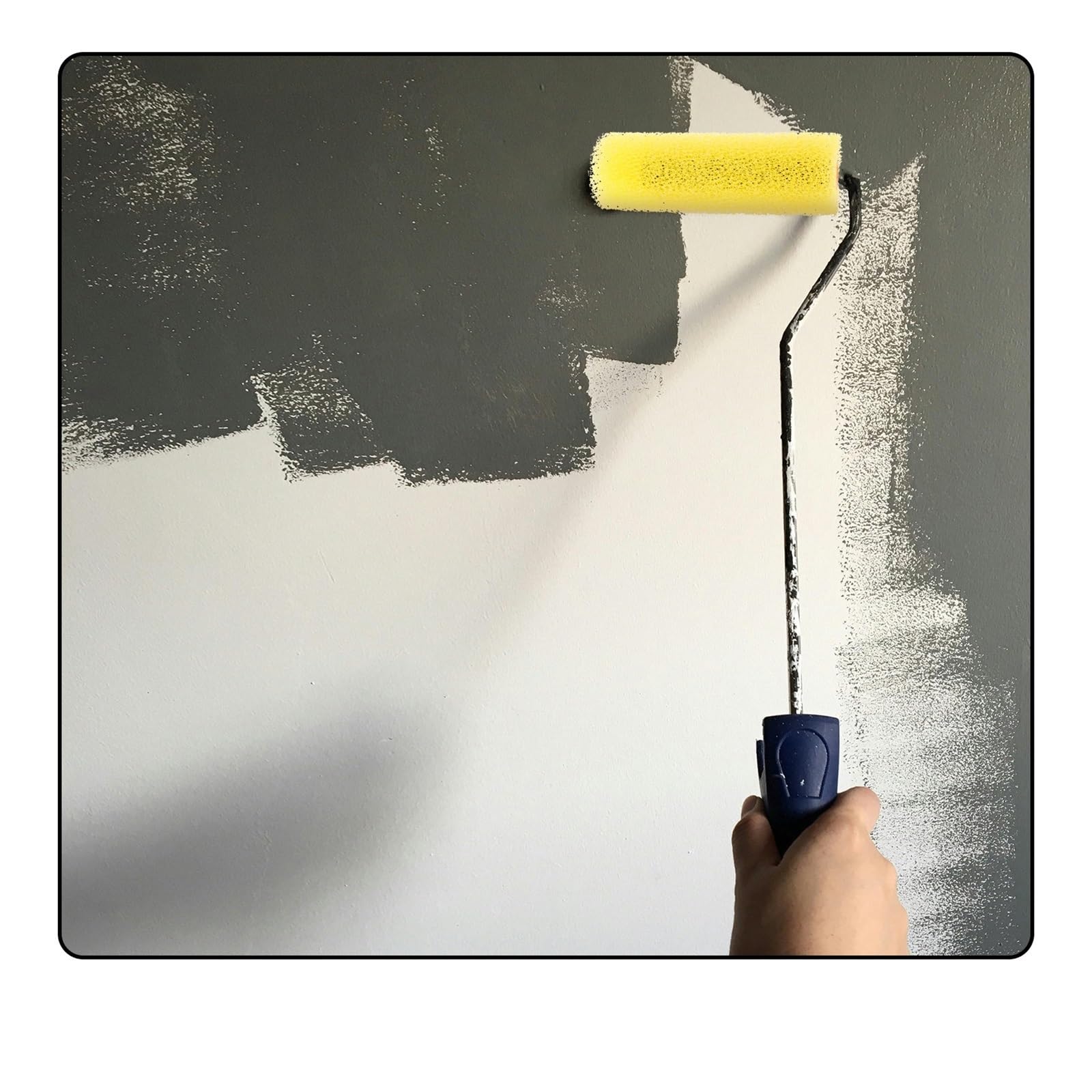 Rodillos de pintura 10 Uds. Cubiertas for rodillos de pintura esponja repuesto